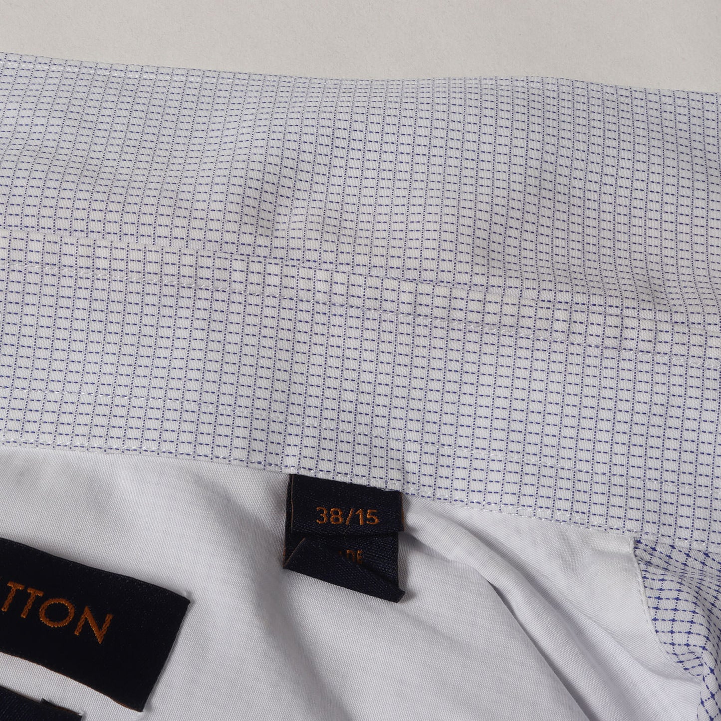 19SS ワイドカラー マイクロチェック コットン ボタンシャツ (RM191F IPJ HGS9PW)