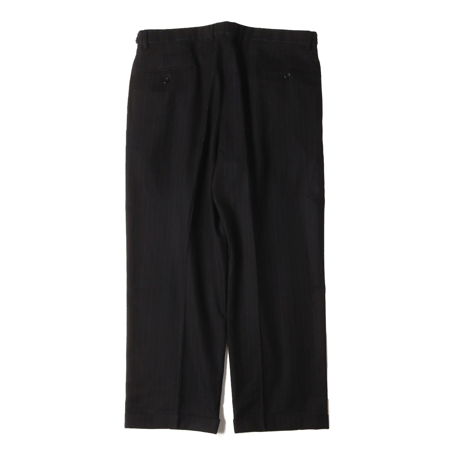 ピンストライプ ウール 3B テーラードジャケット スラックスパンツ セットアップ / PURPLE LABEL パープルレーベル