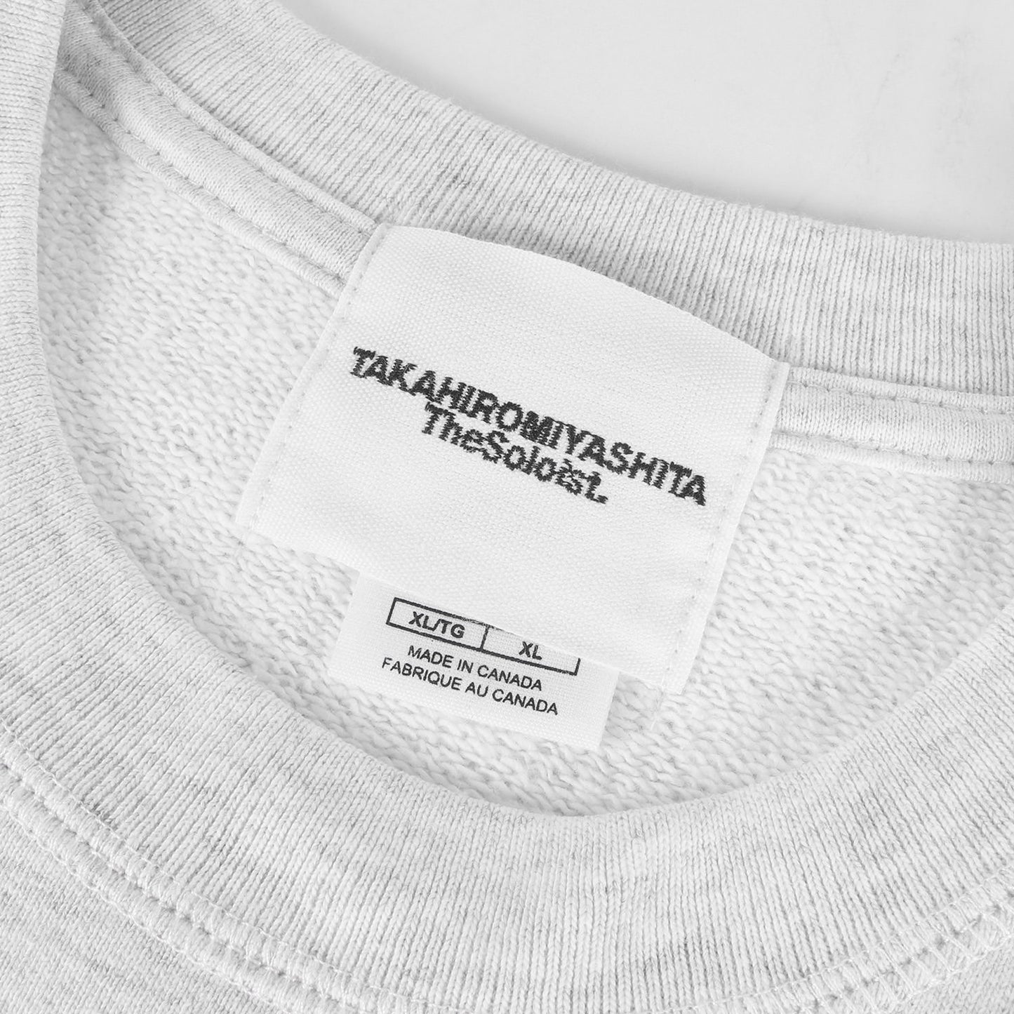 ×Mark Gonzales / SUICOKE レターロゴ クルーネック スウェット