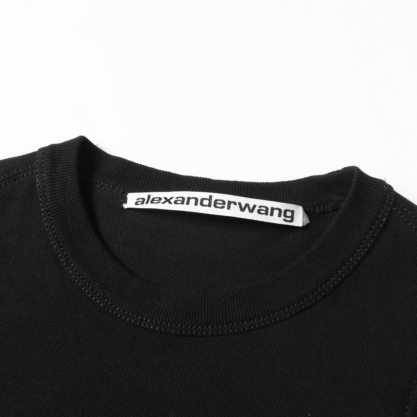 カットアウト レーストリム コットンジャージー ミニ ドレス ワンピース (Cutout Lace-trimmed Cotton-jersey Mini)