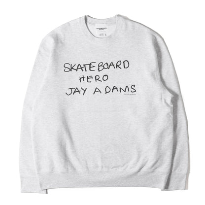 ×Mark Gonzales / SUICOKE レターロゴ クルーネック スウェット