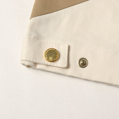 イラスト刺繍 ダブルジップ コットン スイングトップ (LUX SWING TOP)