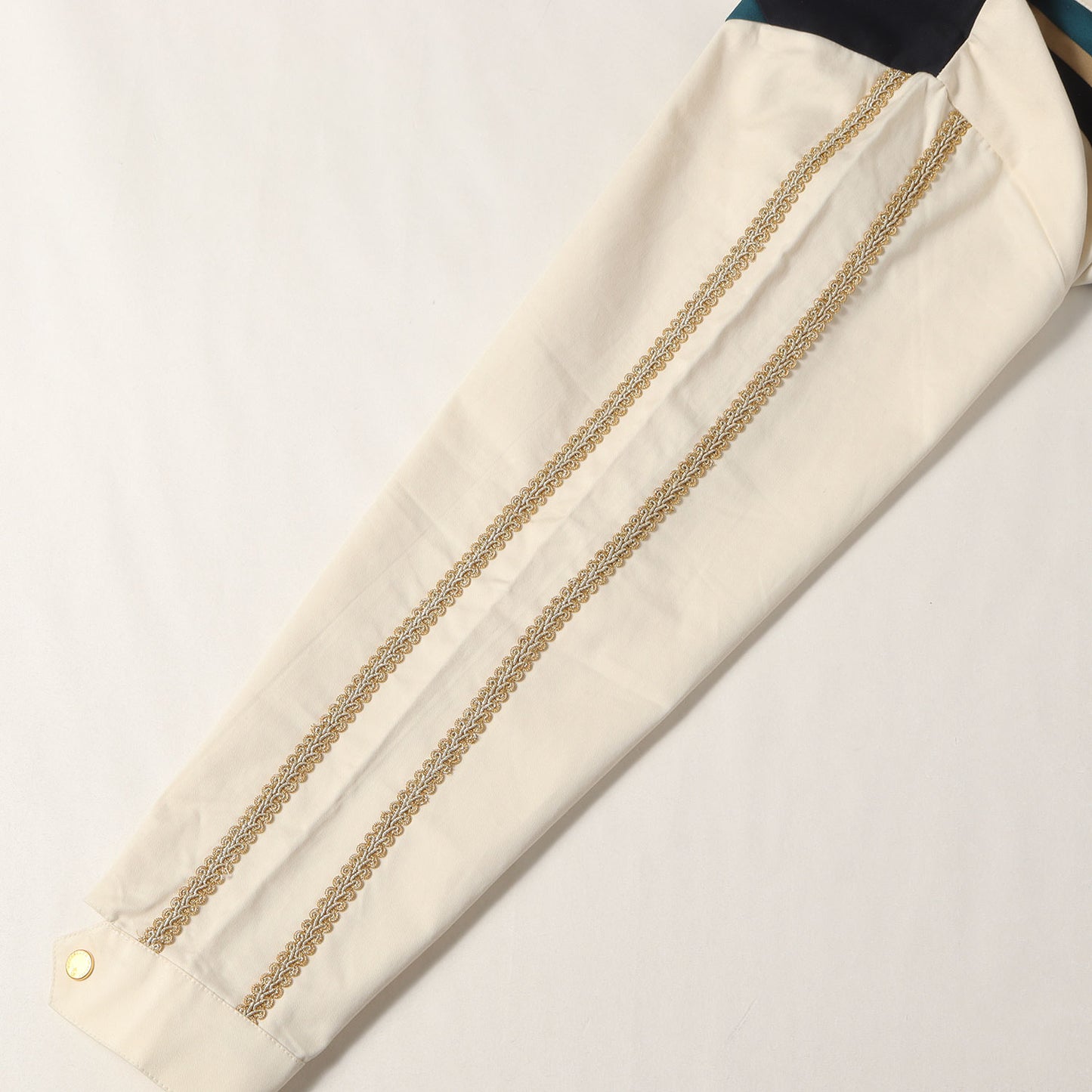 イラスト刺繍 ダブルジップ コットン スイングトップ (LUX SWING TOP)