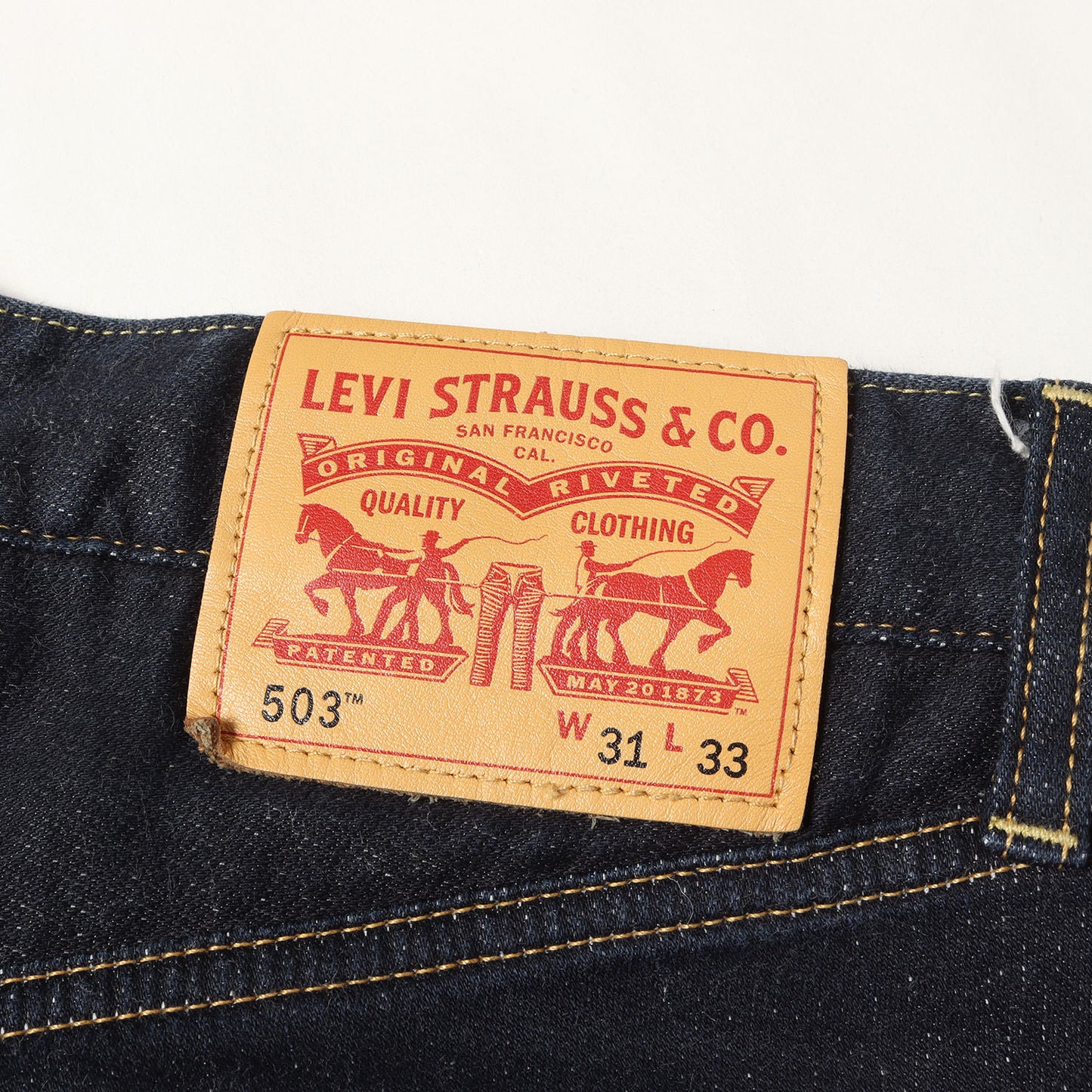 ×Levi's 503 ストレッチ スウェット デニムパンツ (WP-P209) 2015年製