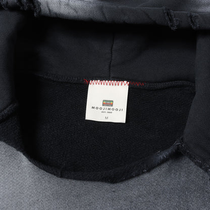 ダメージフェード加工 オーバーサイズ スウェットパーカー