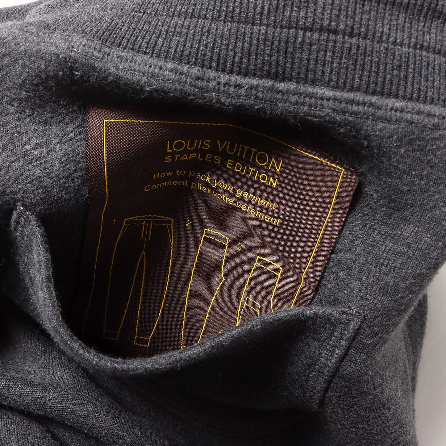 [ヴァージル・アブロー STAPLES EDITION] 21SS パッチ付き スウェット ジョガー パンツ (RM211Q JUJ HJY43W)