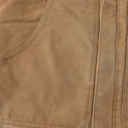 90s - 00s 裏キルティング ブラウンダック トラディショナル コート