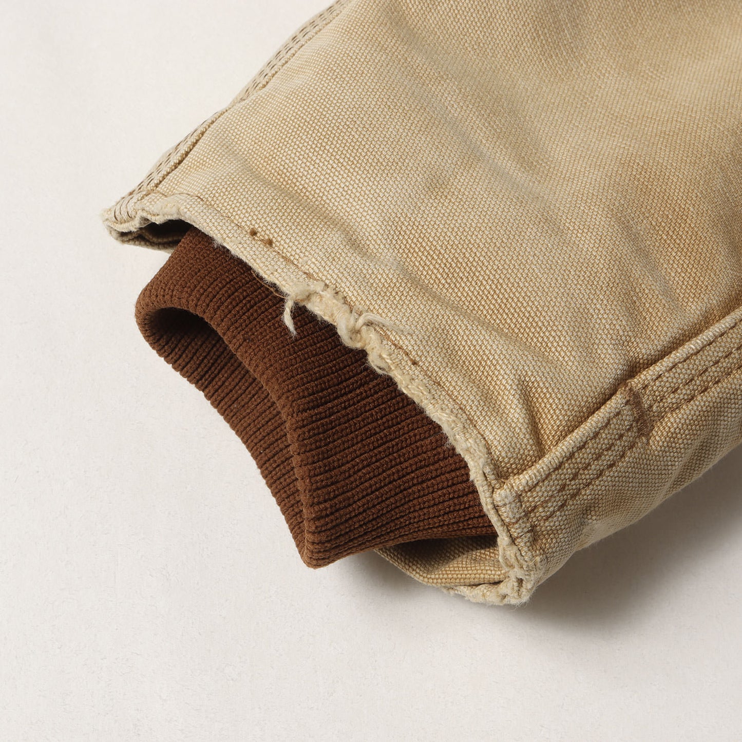 90s - 00s 裏キルティング ブラウンダック トラディショナル コート