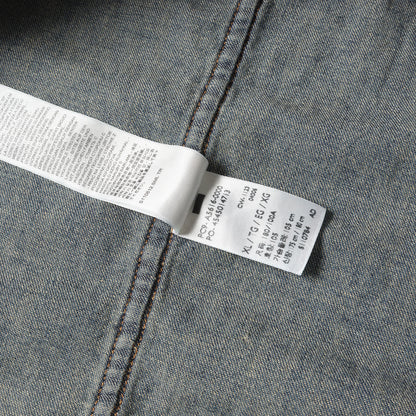 ×DENIM TEARS ヴィンテージ加工 ウエスタンステッチ スナップボタン デニムシャツ (Western Stitch Denim Shirt)