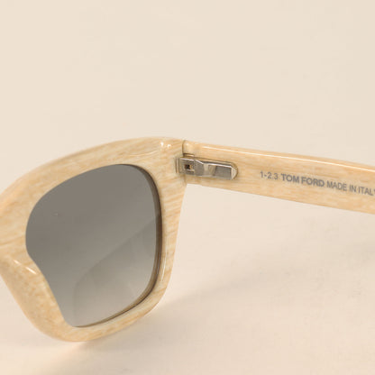 [人気モデル スノードン] ウッド調 ウェリントン サングラス (Snowdon TF237)