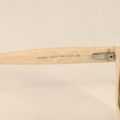 [人気モデル スノードン] ウッド調 ウェリントン サングラス (Snowdon TF237)