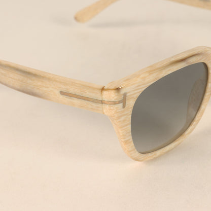 [人気モデル スノードン] ウッド調 ウェリントン サングラス (Snowdon TF237)