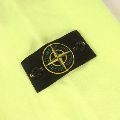 コンパスロゴワッペン付き ヘビーオンス ロングスリーブ Tシャツ (HEAVY COTTON JERSEY GARMENT DYED)