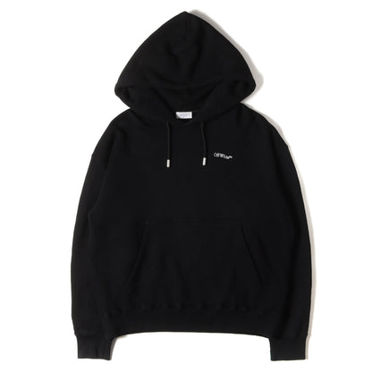 デニムパッチワークアロー オーバーサイズ スウェットパーカー (Boro Arrow Oversize Skate Hoodie)