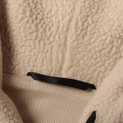 フーデッド フリース ダブルジップ ジャケット (MTAT23S4885-L)