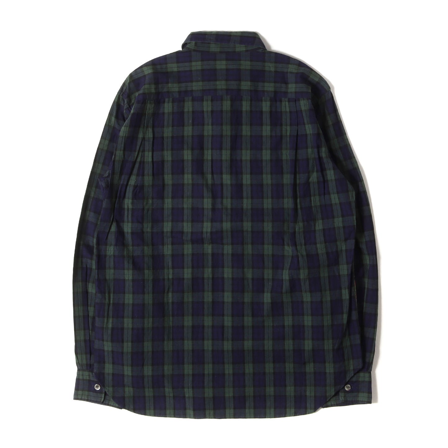 Decadance期 パッチワーク チェック コットン ボタンシャツ 2011年製