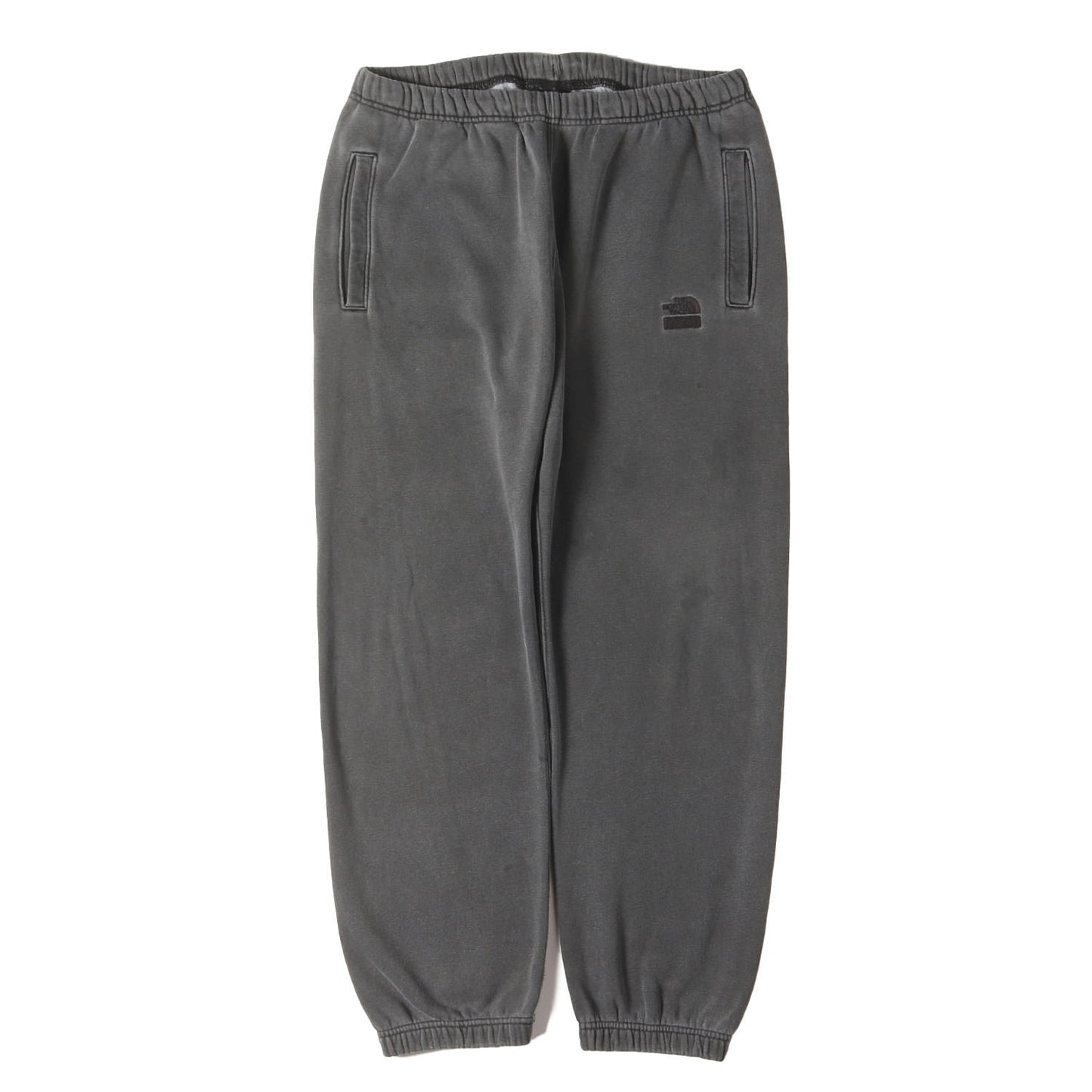21SS ×THE NORTH FACE ピグメント加工 ブランドロゴ刺繍 スウェットパンツ (Pigment Printed Sweatpant)