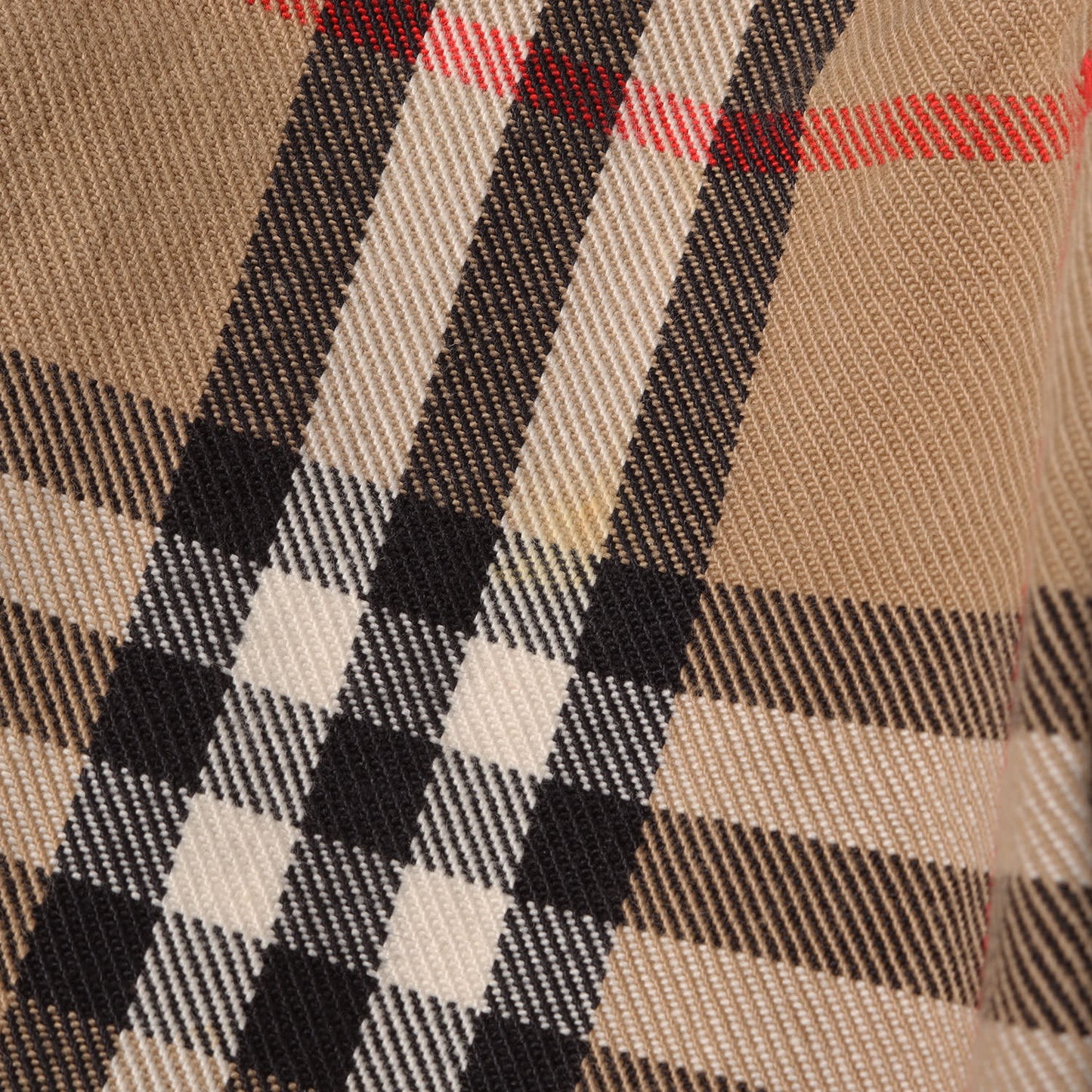 22SS ×BURBERRY ロゴ刺繍 ノバチェック デニム トラッカージャケット (Denim Trucker Jacket)