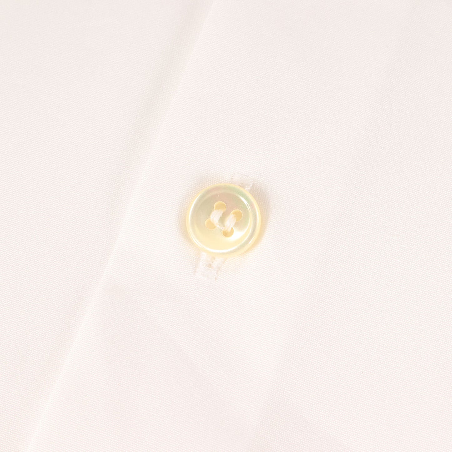 レギュラーカラー コットン ボタン ドレスシャツ (536096 Y216W)