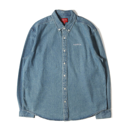 20AW クラシックロゴ BD ボタン デニムシャツ (Classic Logo Denim Shirt)