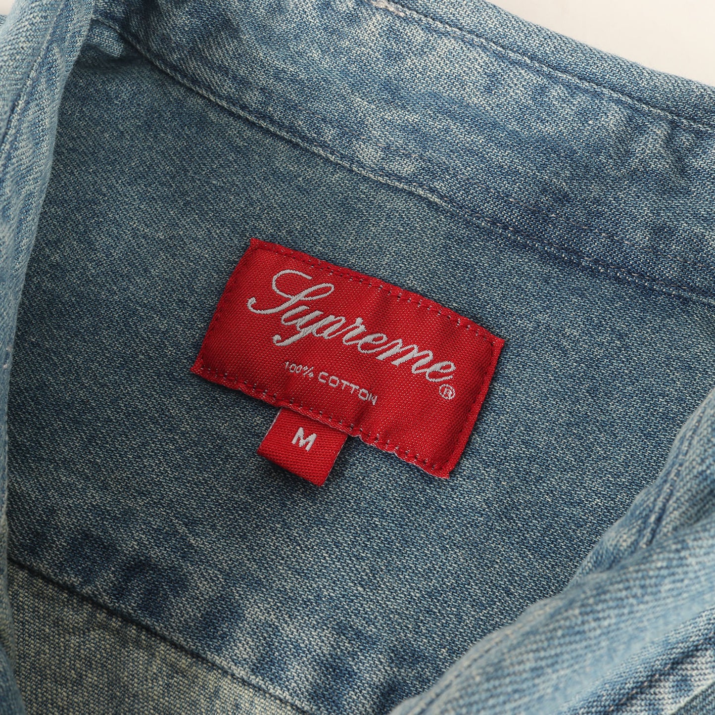 20AW クラシックロゴ BD ボタン デニムシャツ (Classic Logo Denim Shirt)