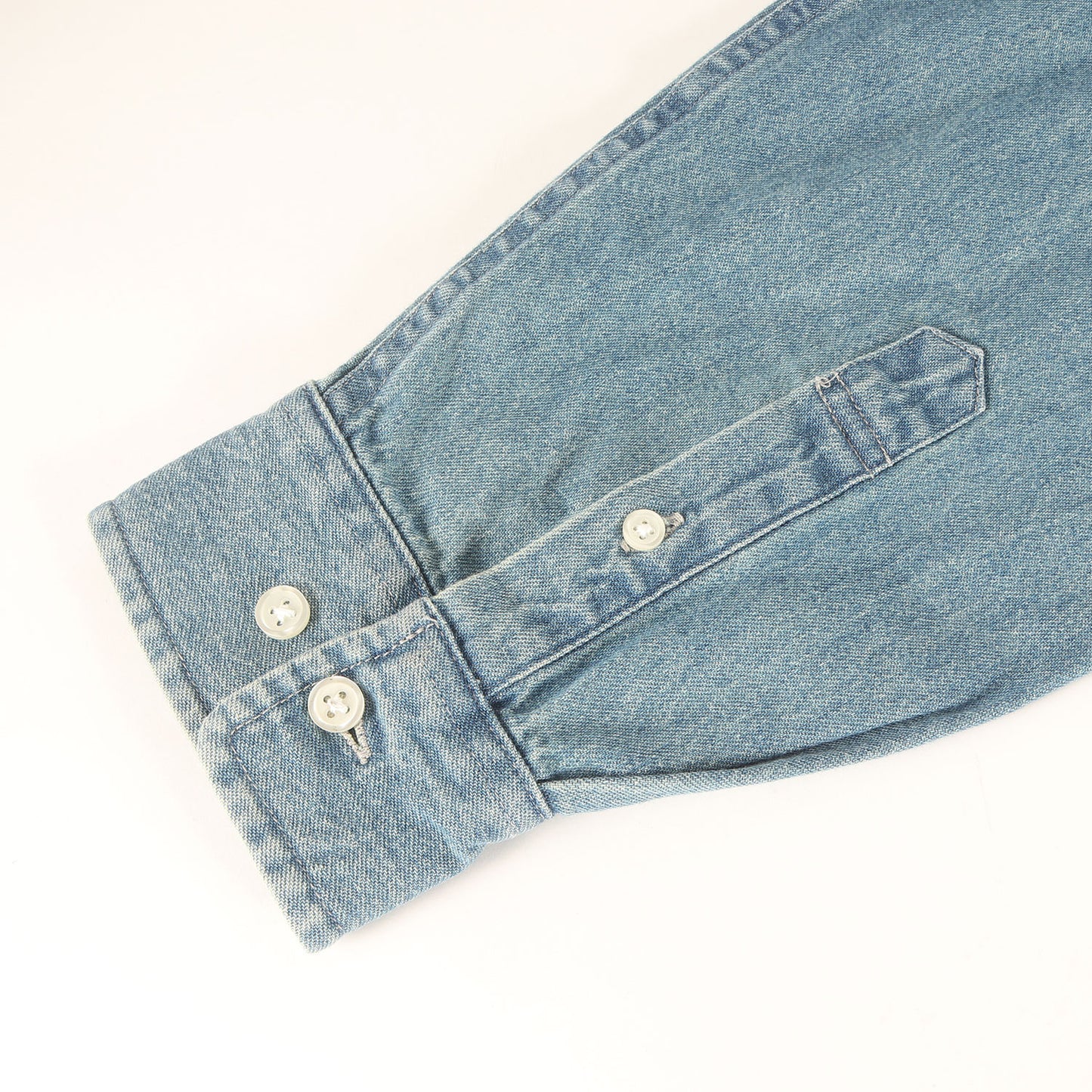 20AW クラシックロゴ BD ボタン デニムシャツ (Classic Logo Denim Shirt)
