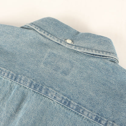 20AW クラシックロゴ BD ボタン デニムシャツ (Classic Logo Denim Shirt)