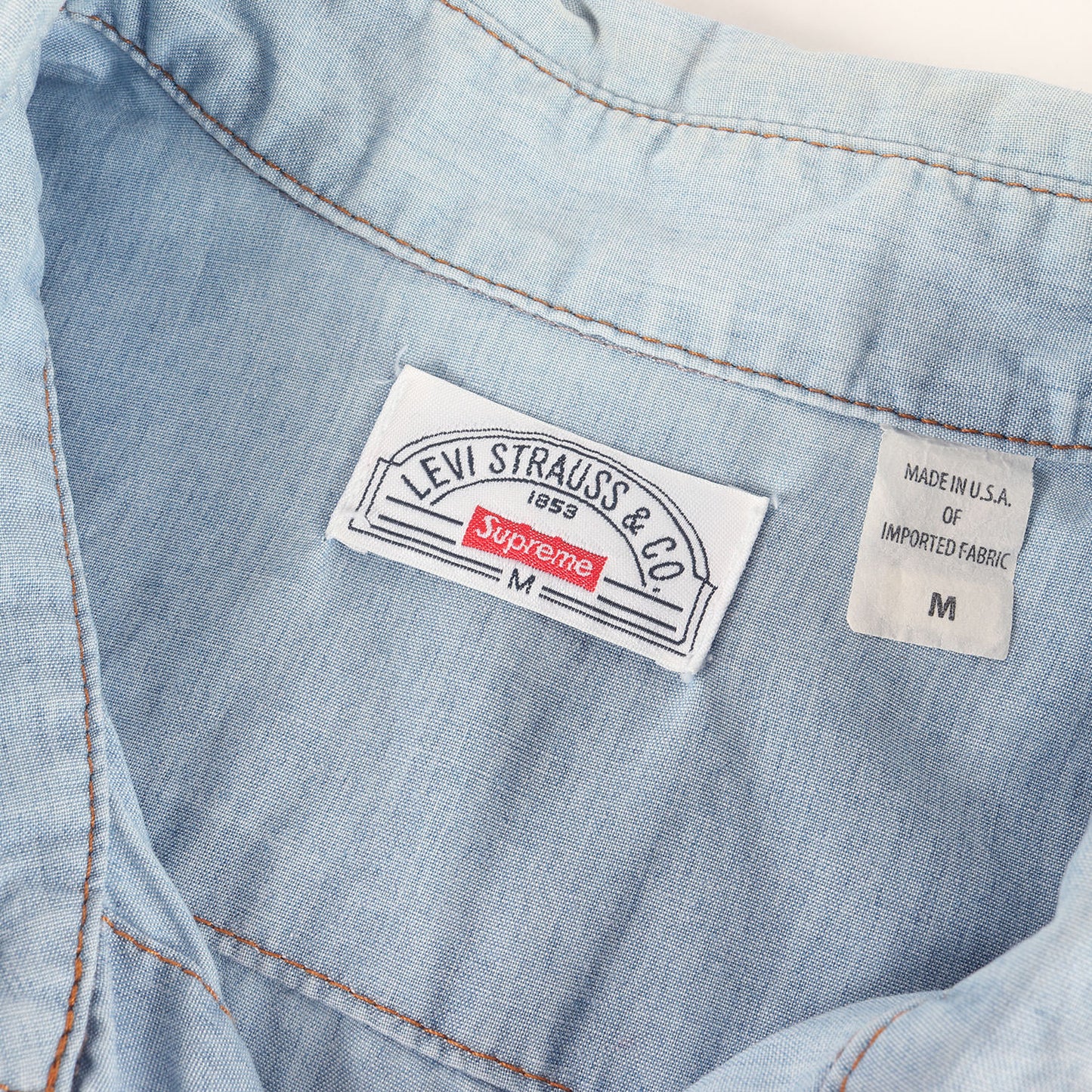 11AW ×Levi's ライトウェイト シャンブレー ボタン シャツ (Lightweight Chambray Shirt)