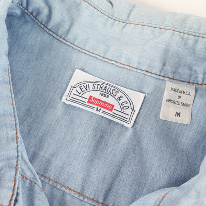 11AW ×Levi's ライトウェイト シャンブレー ボタン シャツ (Lightweight Chambray Shirt)