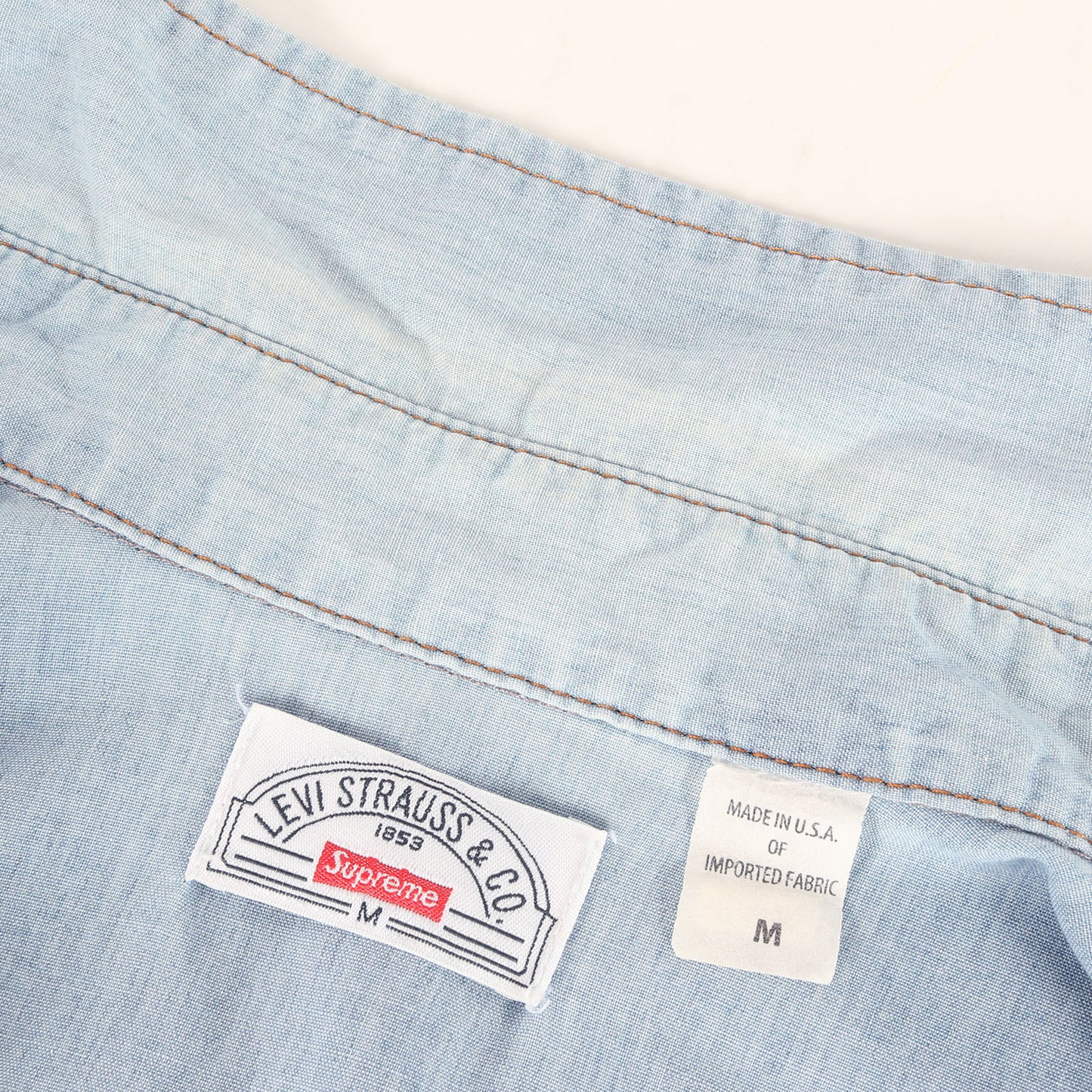11AW ×Levi's ライトウェイト シャンブレー ボタン シャツ (Lightweight Chambray Shirt)