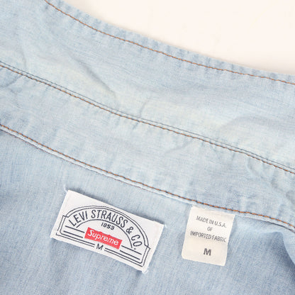 11AW ×Levi's ライトウェイト シャンブレー ボタン シャツ (Lightweight Chambray Shirt)