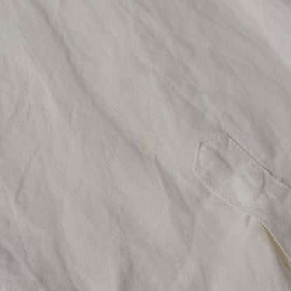 17SS ×ROBERT MAPPLETHORPE 転写フォト オーバーサイズ コットン バンドカラー ボタン シャツ