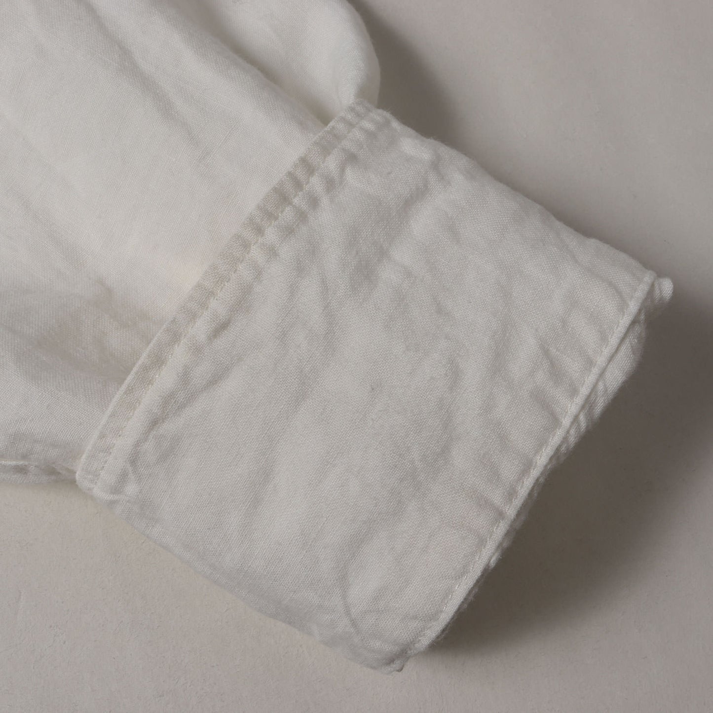 17SS ×ROBERT MAPPLETHORPE 転写フォト オーバーサイズ コットン バンドカラー ボタン シャツ