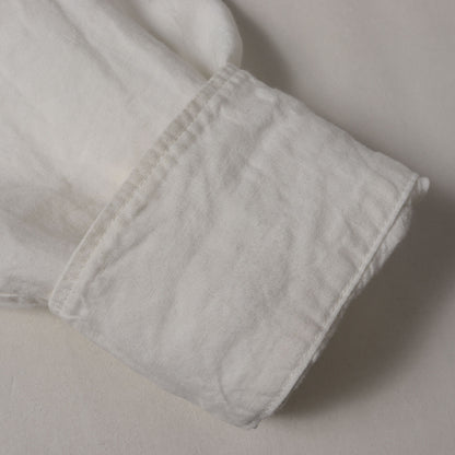 17SS ×ROBERT MAPPLETHORPE 転写フォト オーバーサイズ コットン バンドカラー ボタン シャツ