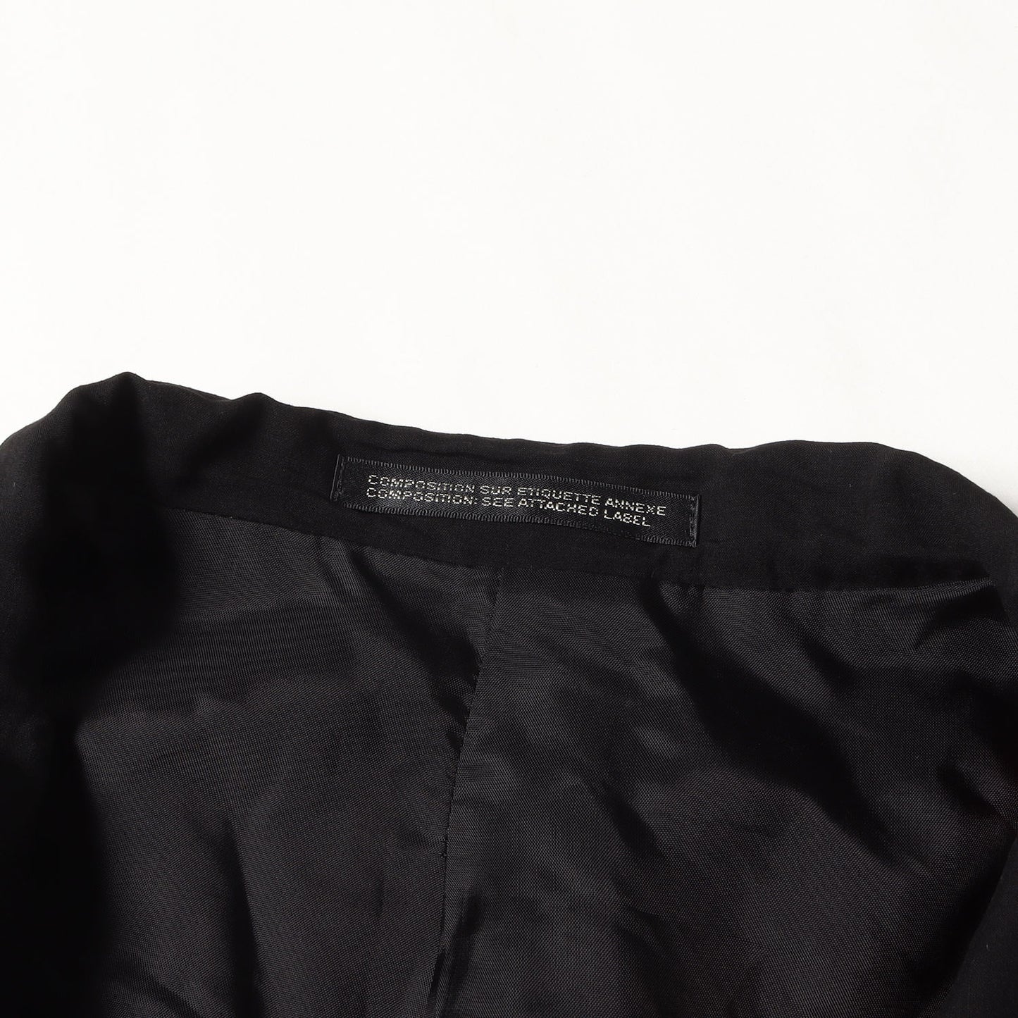 左二重 レイヤード 変形 レーヨン ジャケット (HG-J28-809) yohji yamamoto pour homme