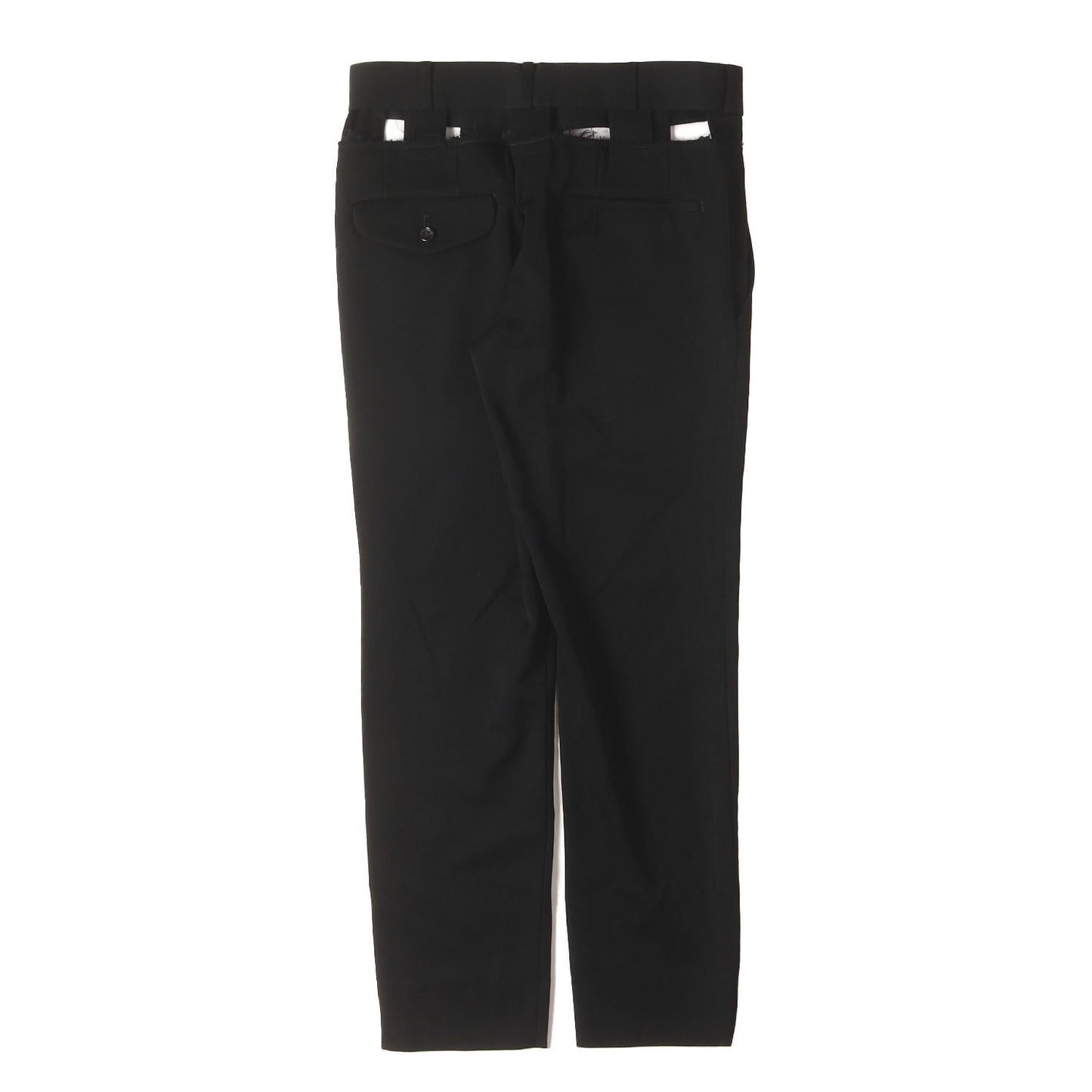 ウエストカットアウト ウール スラックスパンツ (PD-P044) 2019年製