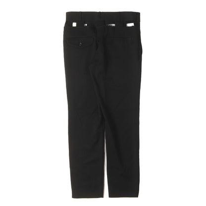 ウエストカットアウト ウール スラックスパンツ (PD-P044) 2019年製