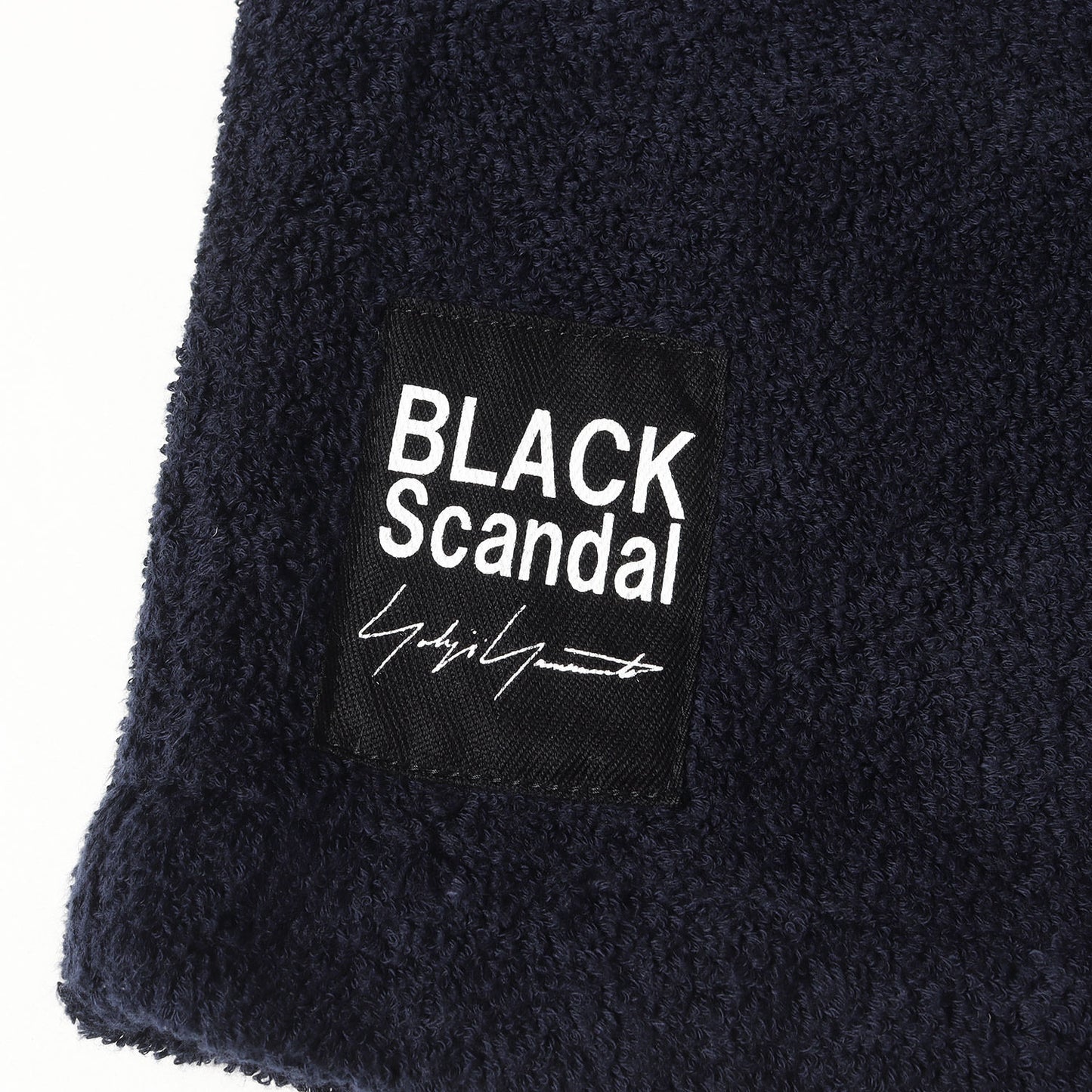 ロゴパッチ コットンパイル イージー ショートパンツ (HZ-P51-068) BLACK Scandal