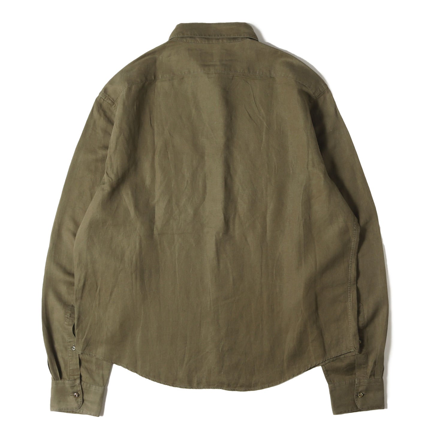 リネンコットン ボタン シャツ / PURPLE LABEL パープルレーベル