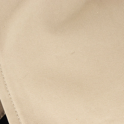 バックロゴ ハイネックリブ ドッキング トレンチコート (HYBRID STRETCH COTTON TRENCH COAT)