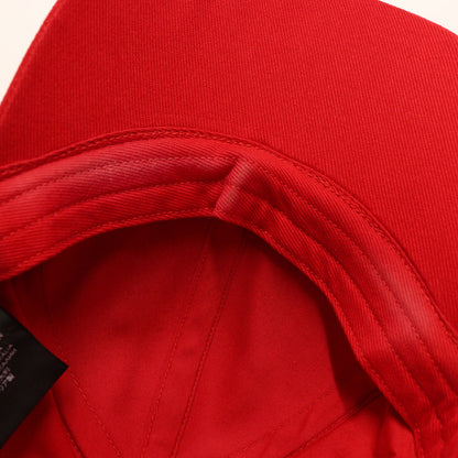 GYM WEARロゴ刺繍 キャンバス ベースボールキャップ (GYM WEAR CANVAS BASEBALL CAP)