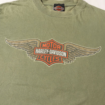 00s ウイングエンブレム イーグル Tシャツ / メキシコ製 Hanes