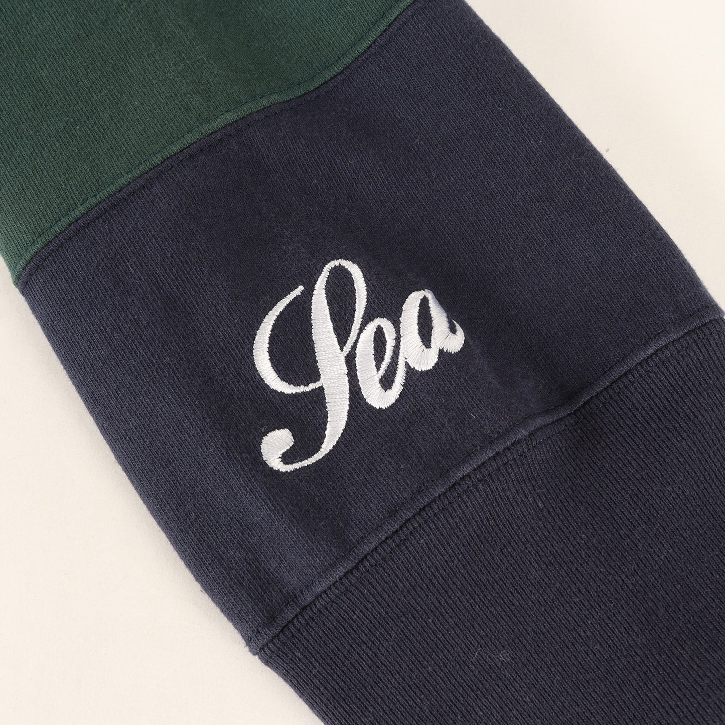 ×GOD SELECTION XXX ブランドロゴ刺繍 ボーダー ラガーシャツ (WDS-XXX-21A-06)