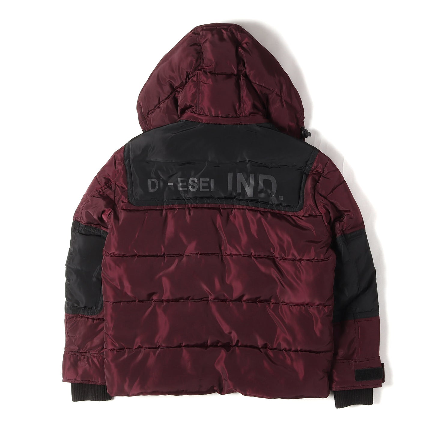 中綿 フルジップ フーデッド ジャケット (W-RUSSELL-PAD JACKET)
