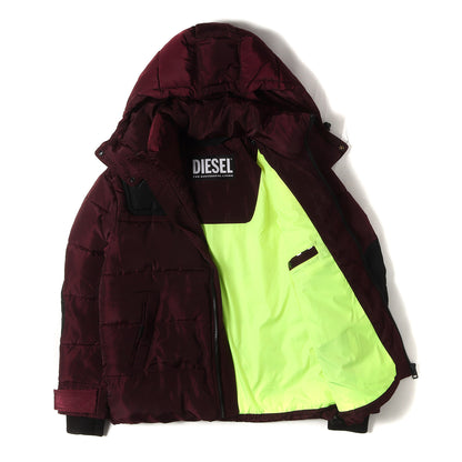 中綿 フルジップ フーデッド ジャケット (W-RUSSELL-PAD JACKET)