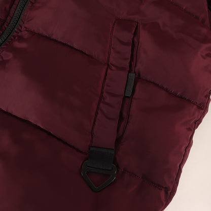 中綿 フルジップ フーデッド ジャケット (W-RUSSELL-PAD JACKET)