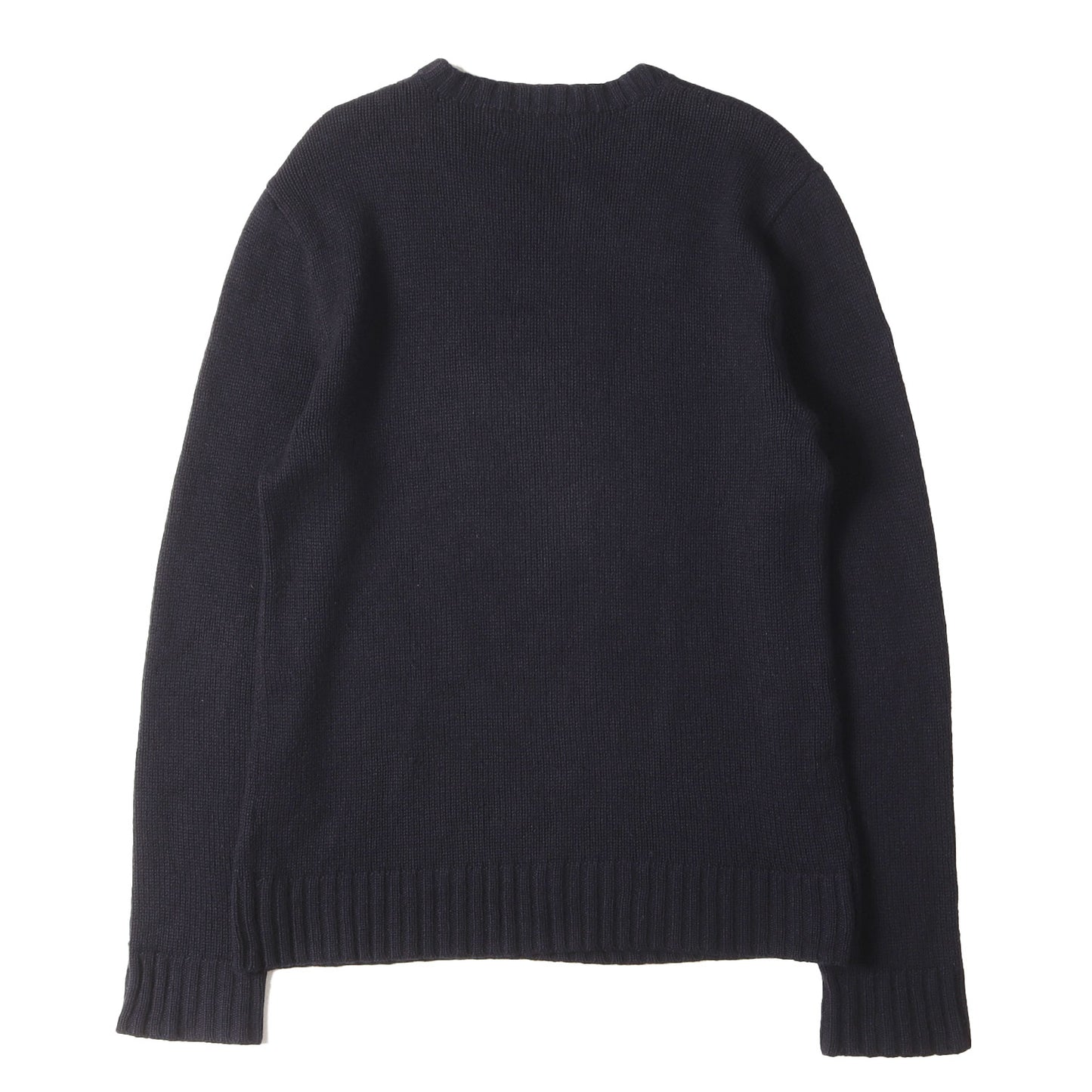 [希少 カシミヤ100%] ポロベア クルーネック カシミヤ ニット / PURPLE LABEL パープルレーベル