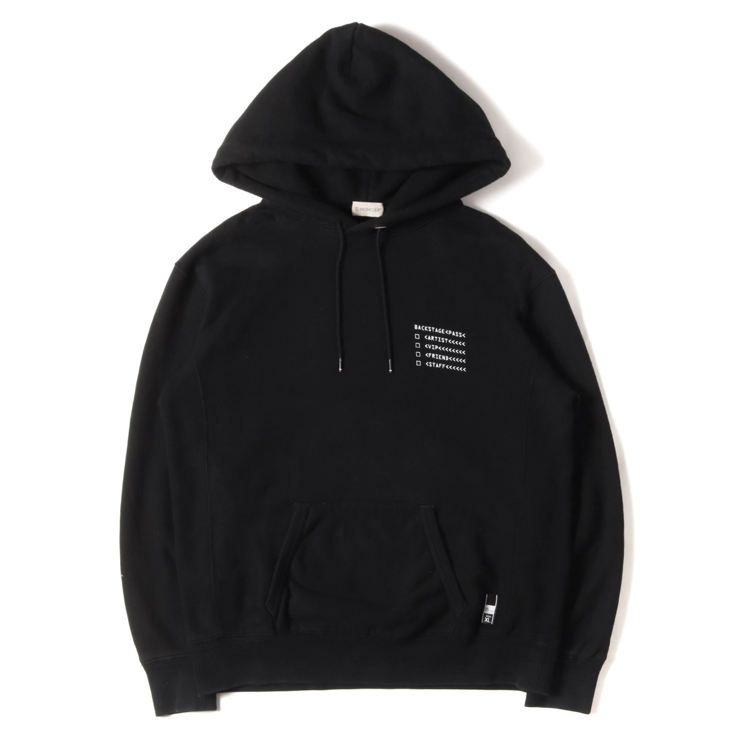 ×fragment design BACKSTAGE PASSロゴ スウェット パーカー (D209U8203050 809CB)