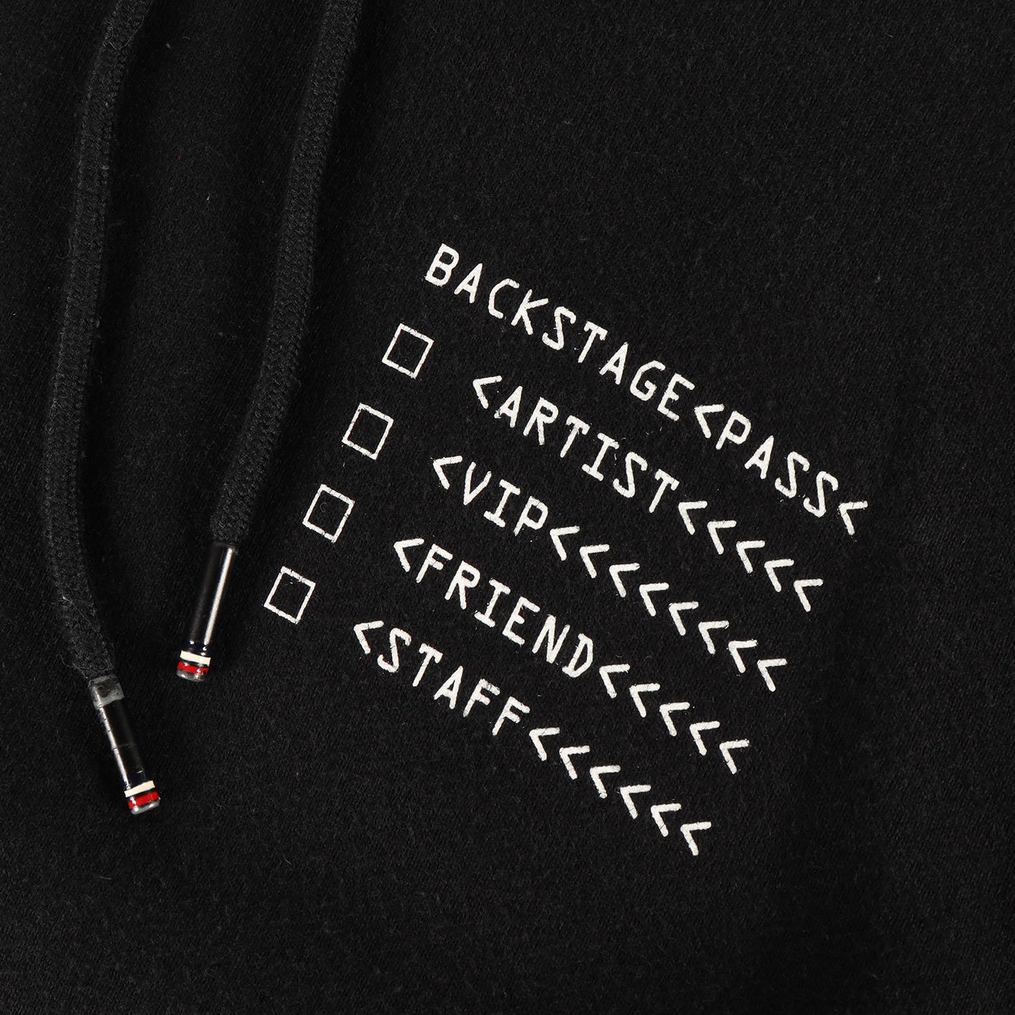 ×fragment design BACKSTAGE PASSロゴ スウェット パーカー (D209U8203050 809CB)
