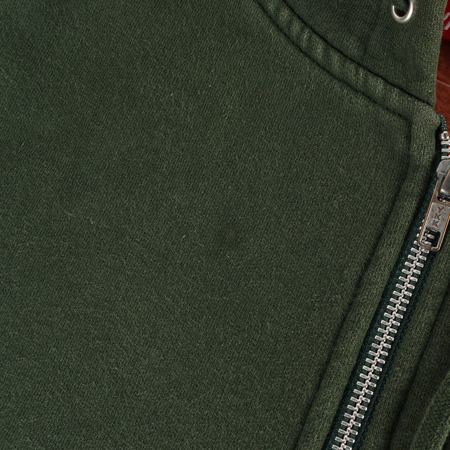 スモールBOXロゴ フルジップ スウェット パーカー (Contrast Zip Up Hooded Sweatshirt)